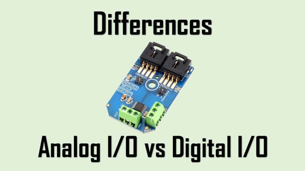 Digital and Analog I/O Modules